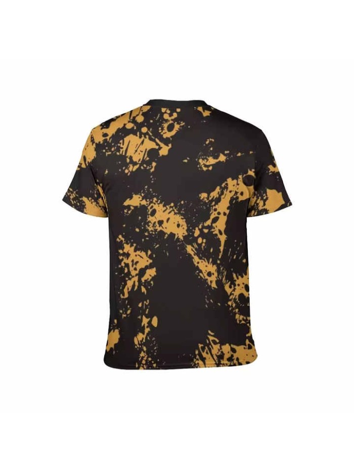 Men's T-shirt Top Quality 100% Cotton Short Sleeve Print Casual Loose Men T Shirt O-neck T-shirt Men Tee Shirts