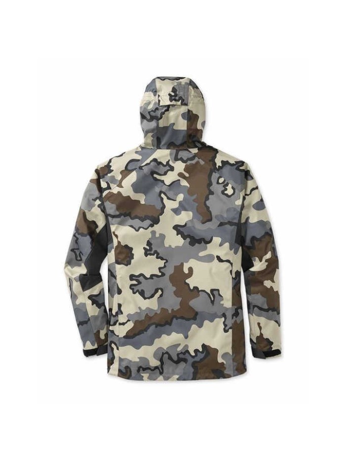 Men Lightweight Jacket Waterproof Breathable Camouflage Fishing Rain Jacket Outdoor Camo  Hunting Jacket