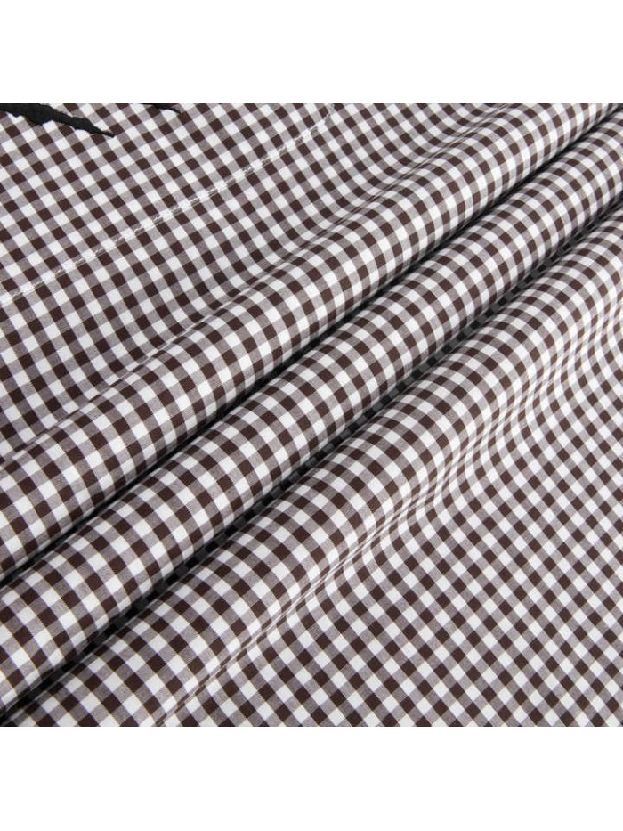 Designer Wrinkle-Free Non Iron High End Checked Plaid Causal Dress Shirt